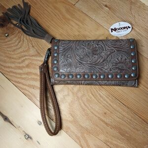 Women's Nocona Embossed Leather Wallet